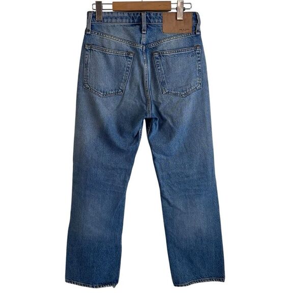 Rag & Bone Maya High Rise Distressed Ankle Straight Jeans In Amar Size 24 - Picture 5 of 10